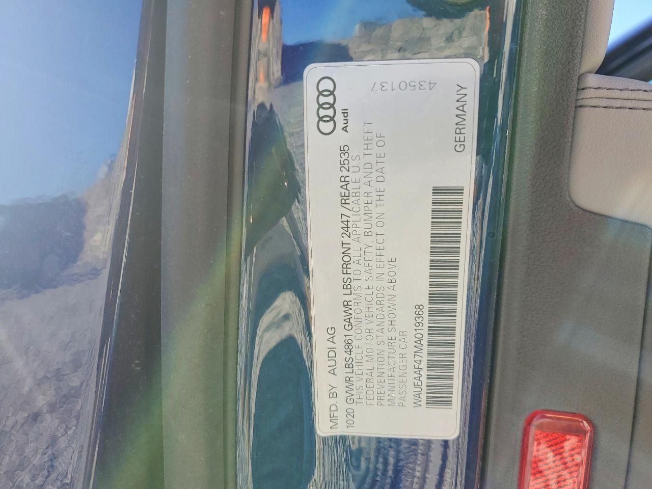 2021 Audi A4 Premium Plus 45