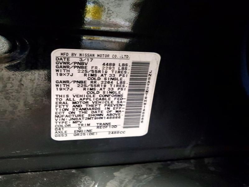 2017 Nissan Rogue sl