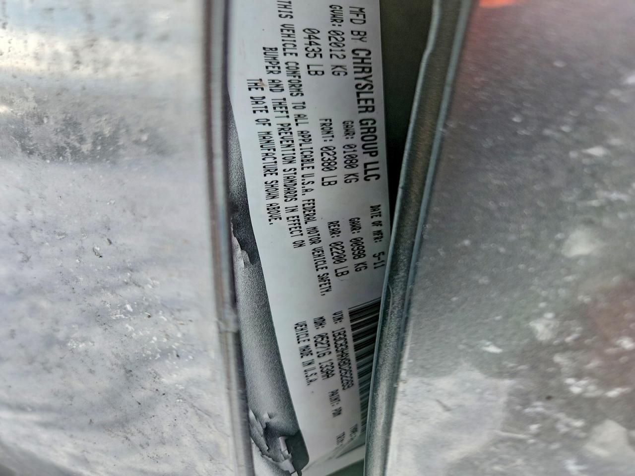 2011 Dodge Caliber Mainstreet