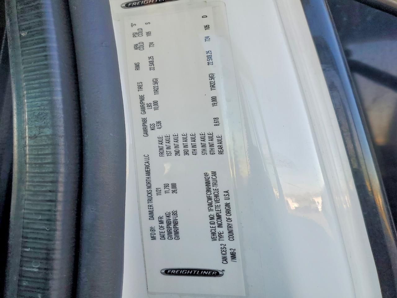 2022 Freightliner M2 106 MED-Delivery Truck