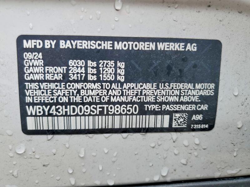 2025 BMW I4 Xdrive 40