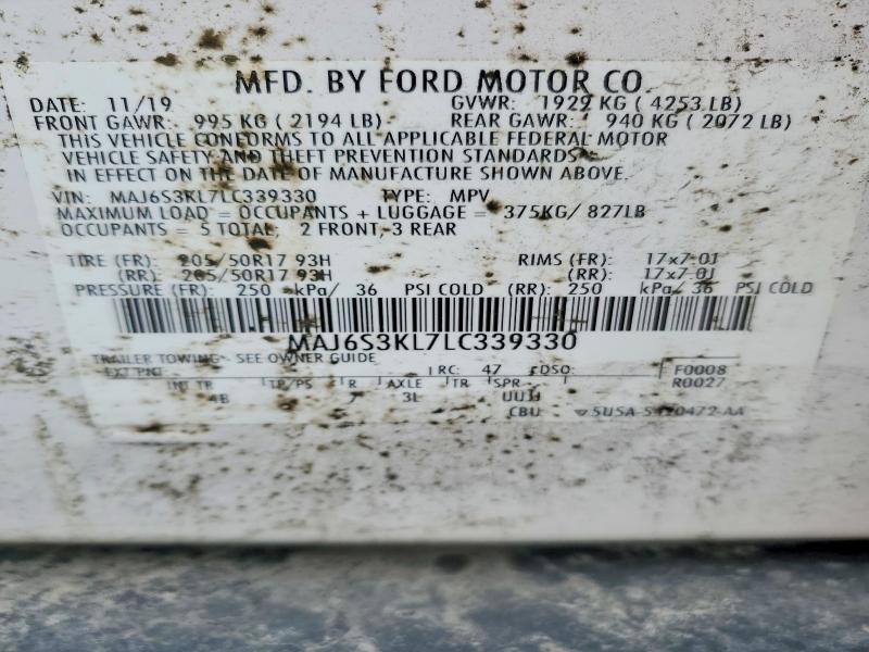 2020 Ford Ecosport Titanium