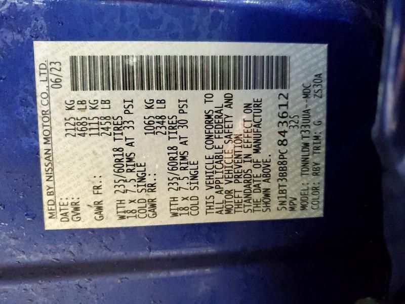 2023 Nissan Rogue sv