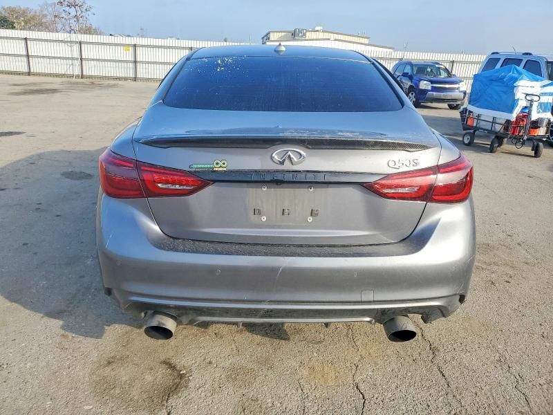 2021 Infiniti Q50 red Sport 400