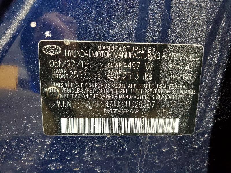 2016 Hyundai Sonata se