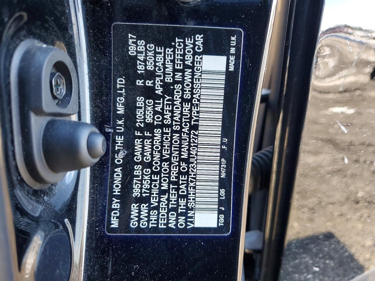 2018 Honda Civic lx