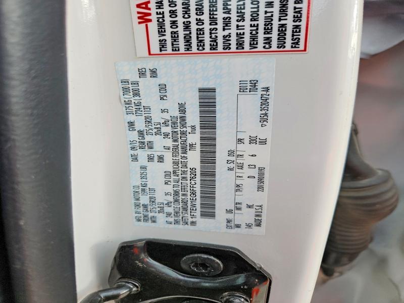 2015 Ford F150 Supercrew