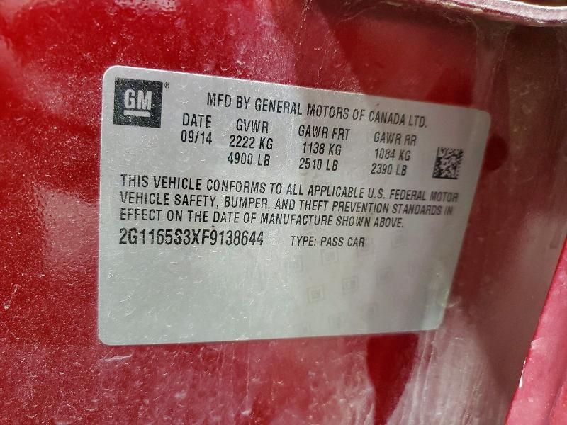 2015 Chevrolet Impala ltz