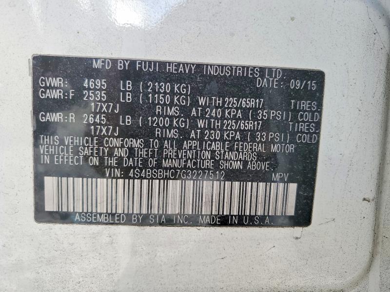2016 Subaru Outback 2.5i Premium