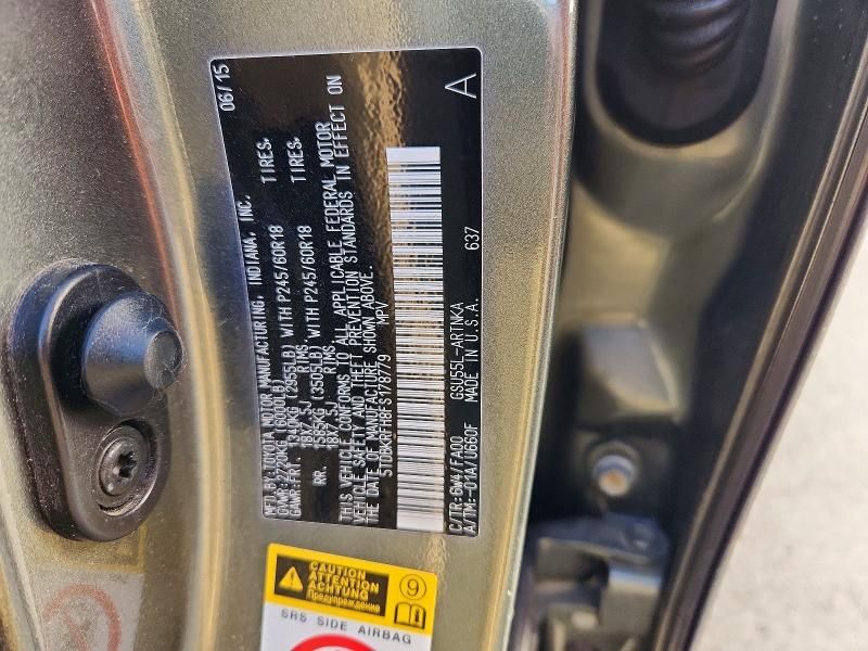 2015 Toyota Highlander le