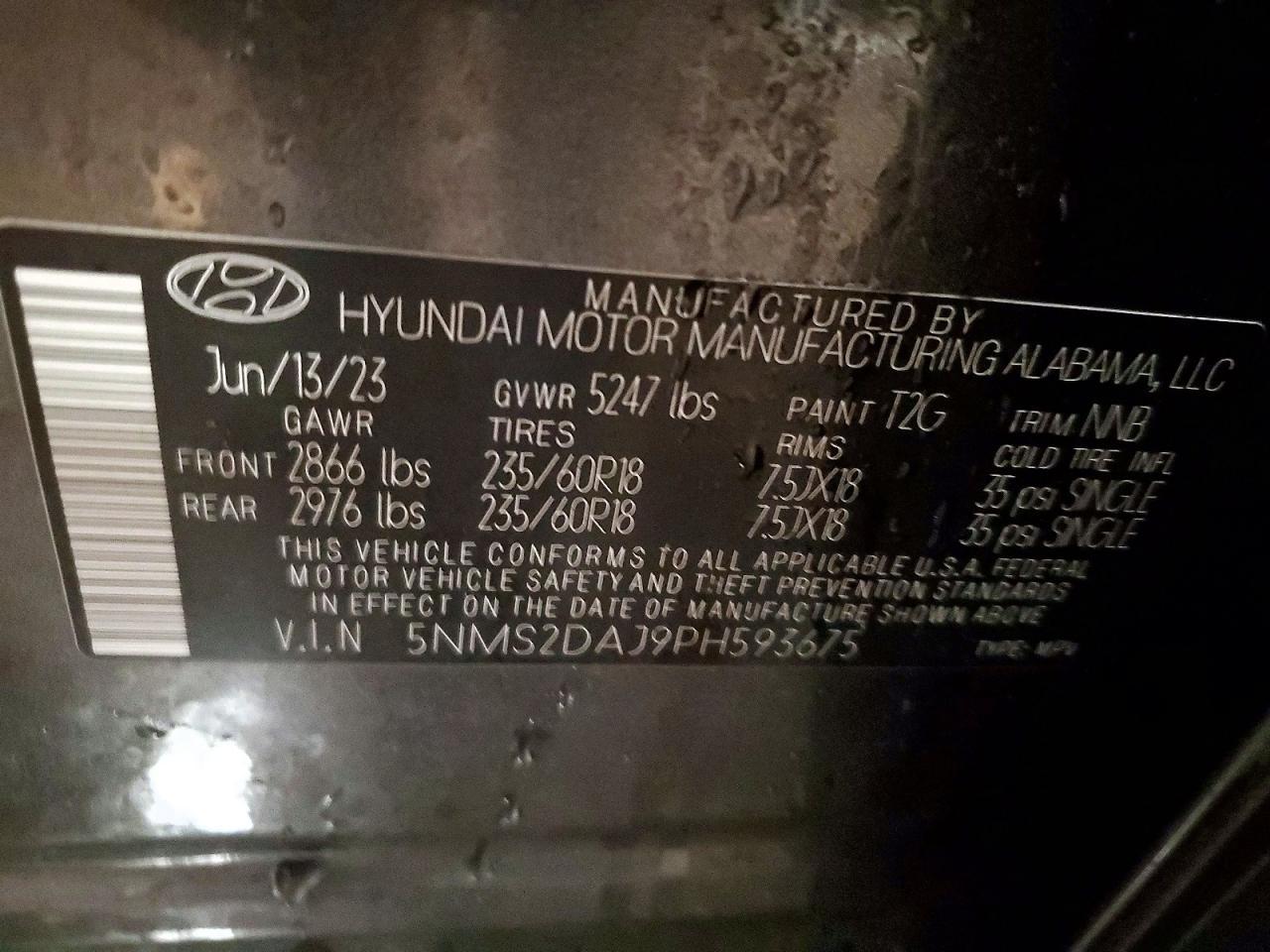 2023 Hyundai Santa fe sel