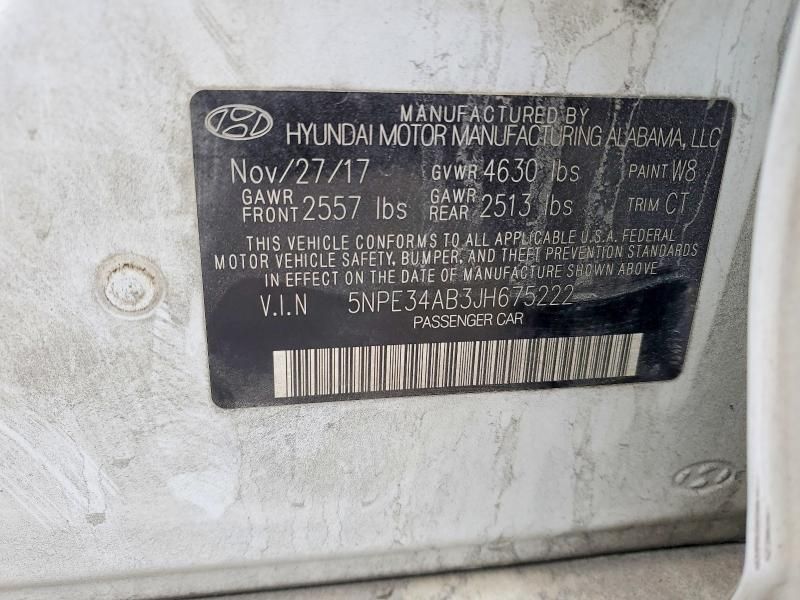 2018 Hyundai Sonata Sport