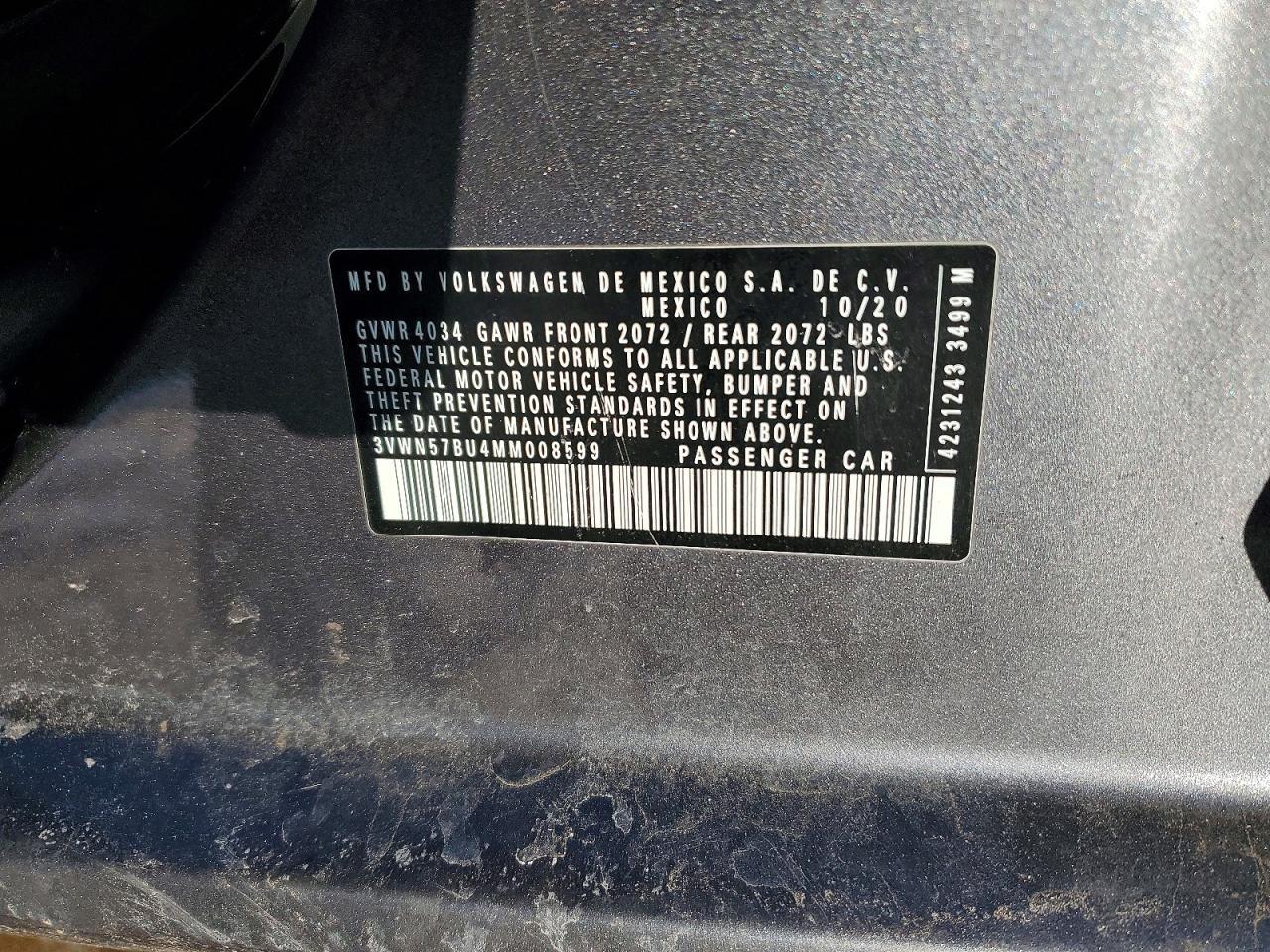 2021 Volkswagen Jetta s