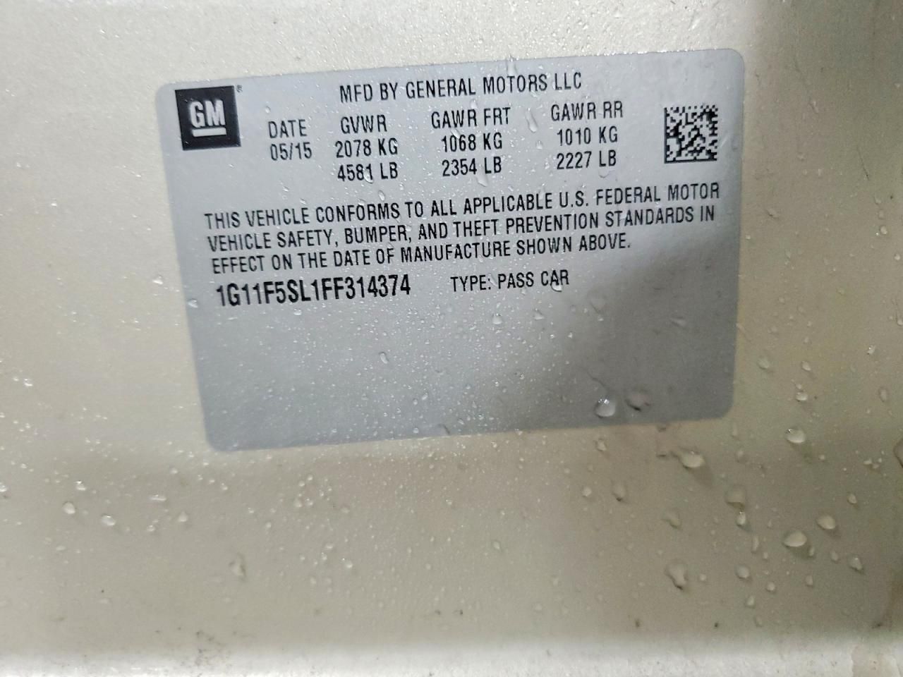 2015 Chevrolet Malibu ltz