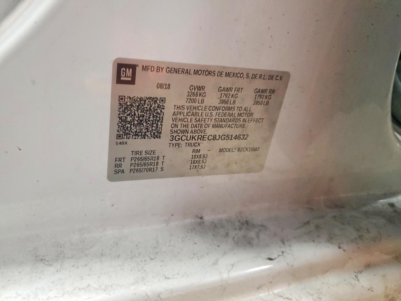 2018 Chevrolet Silverado K1500 lt