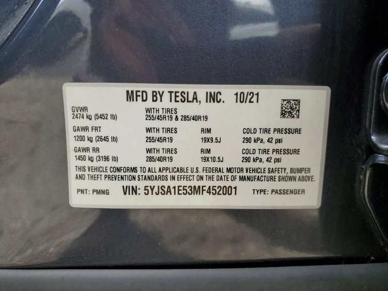 2021 Tesla Model s