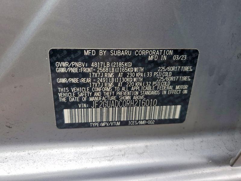 2024 Subaru Crosstrek Premium