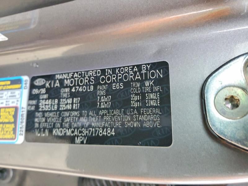 2017 KIA Sportage lx