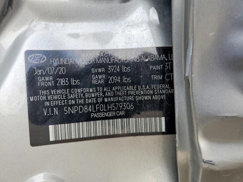 2020 Hyundai Elantra sel