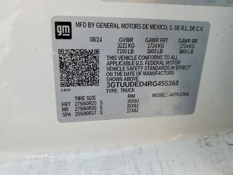 2024 GMC Sierra K1500 slt