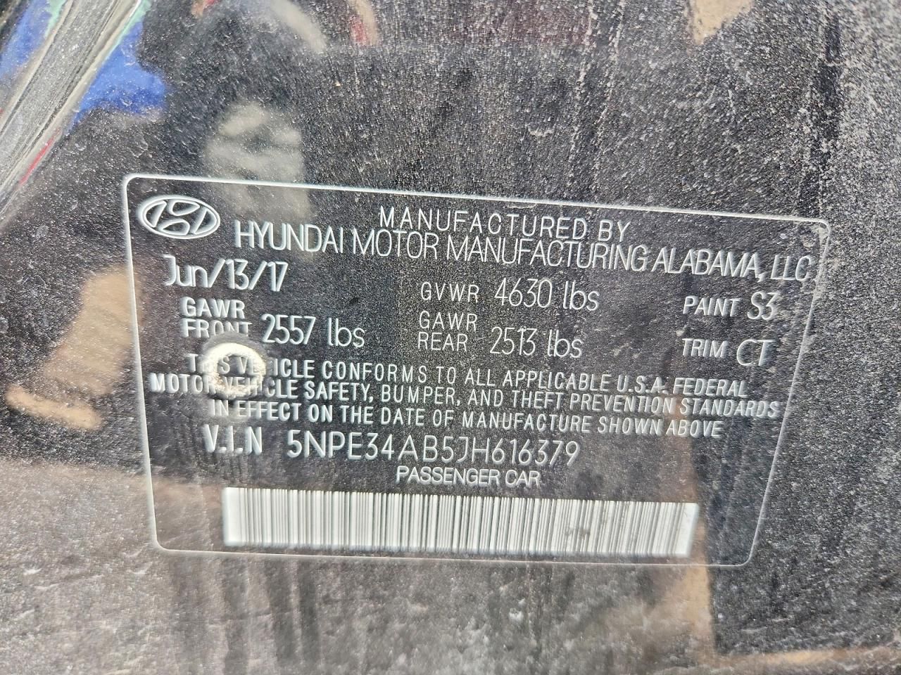 2018 Hyundai Sonata Sport