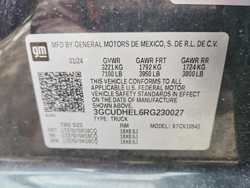 2024 Chevrolet Silverado K1500 ZR2