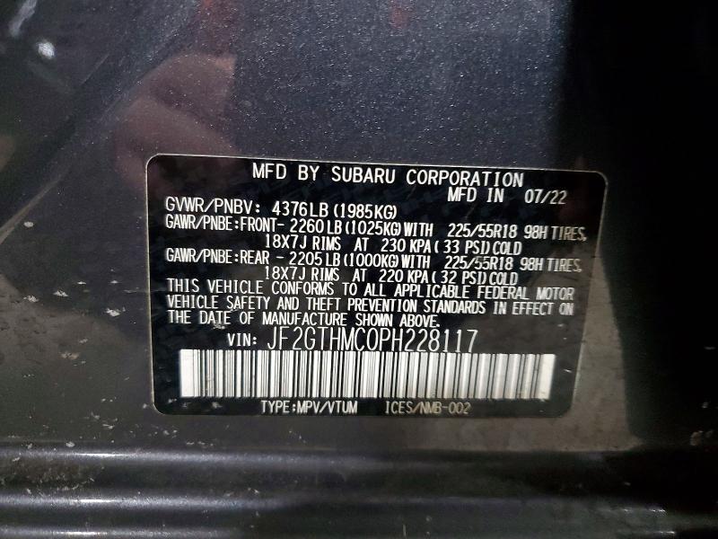 2023 Subaru Crosstrek Limited