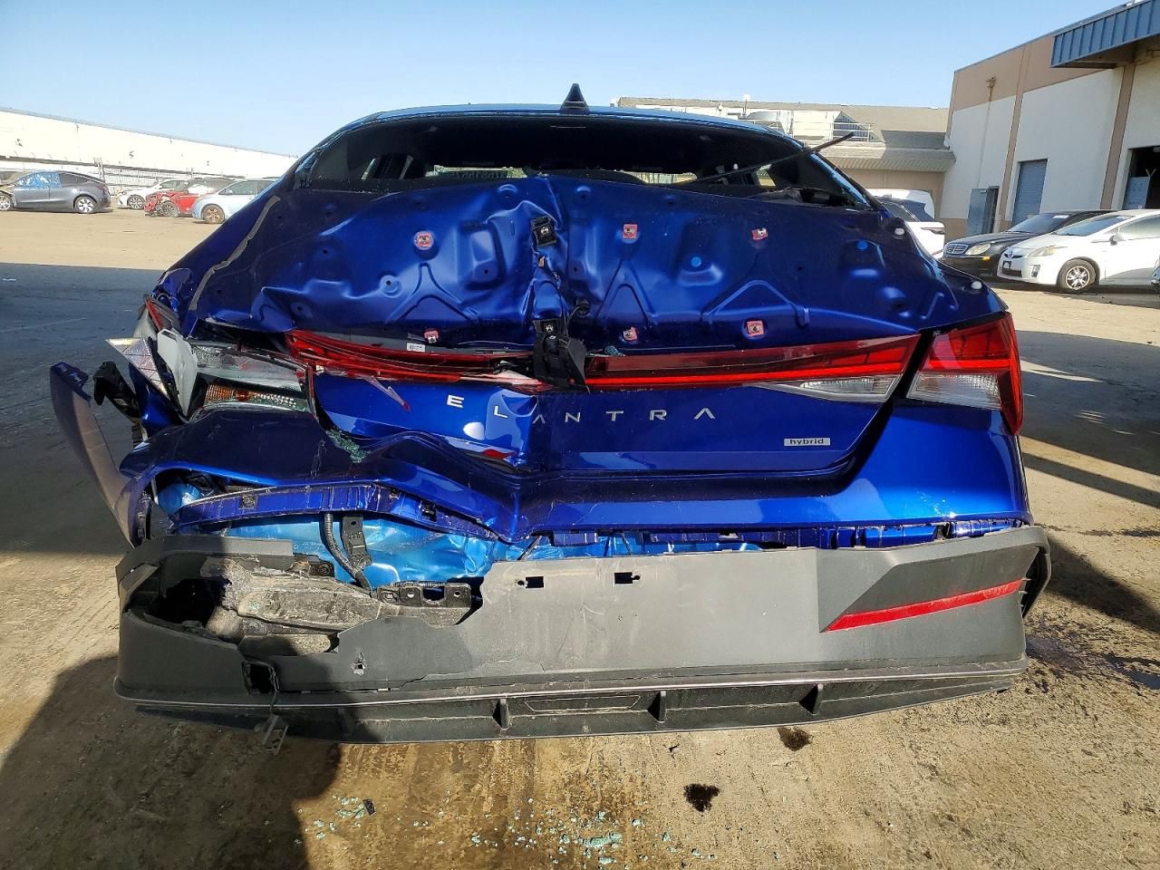 2025 Hyundai Elantra Blue