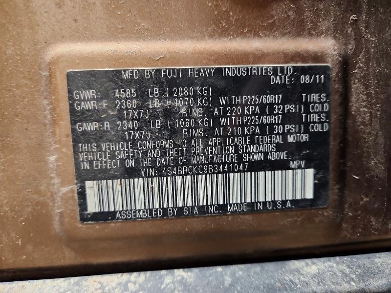 2011 Subaru Outback 2.5i Limited