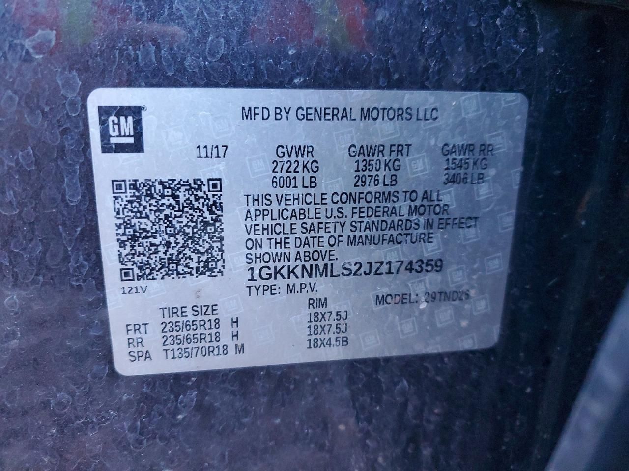 2018 GMC Acadia Slt-1