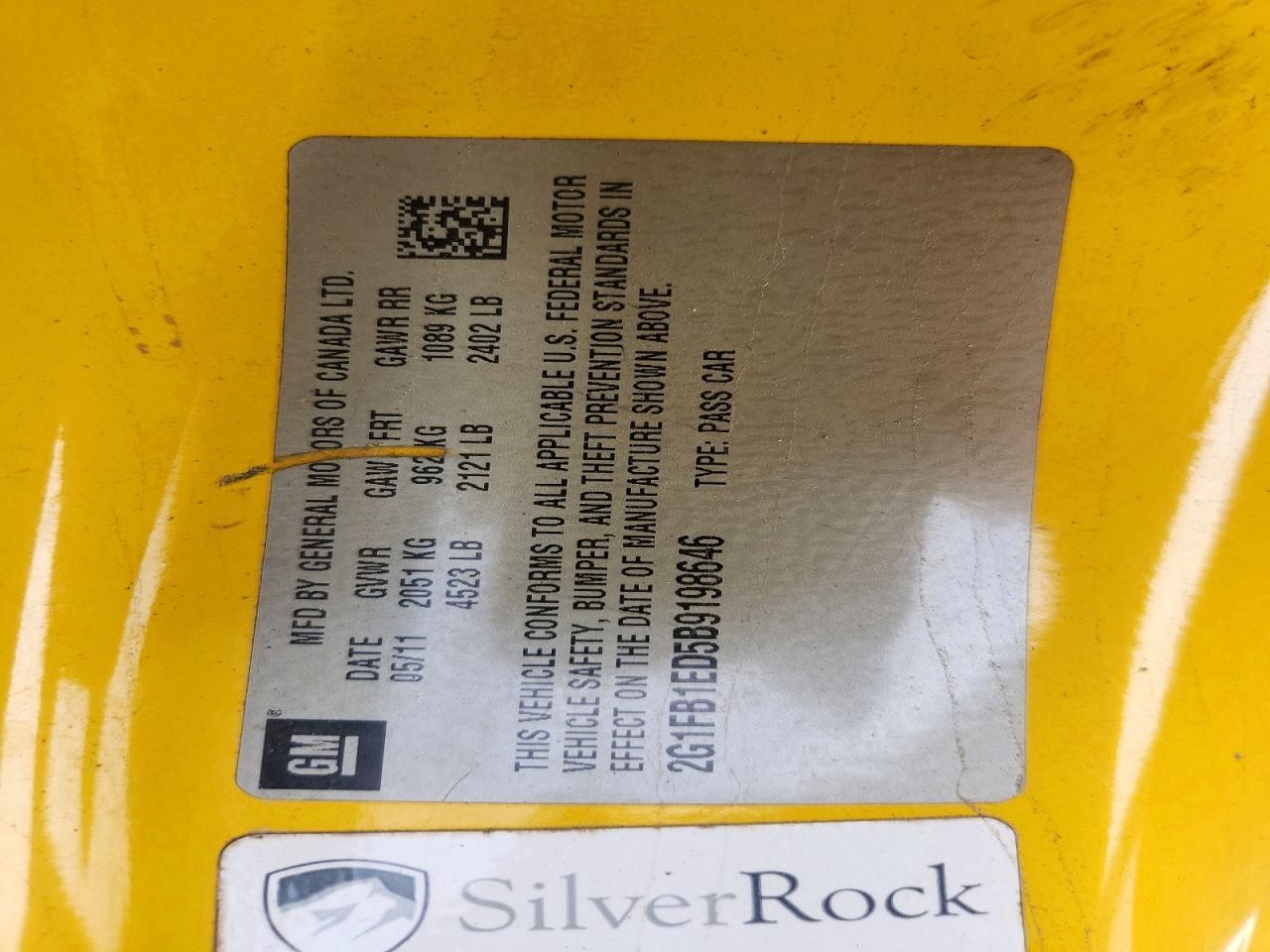 2011 Chevrolet Camaro lt