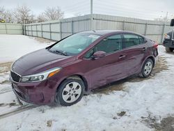 2017 KIA Forte lx en venta en Kansas City, KS