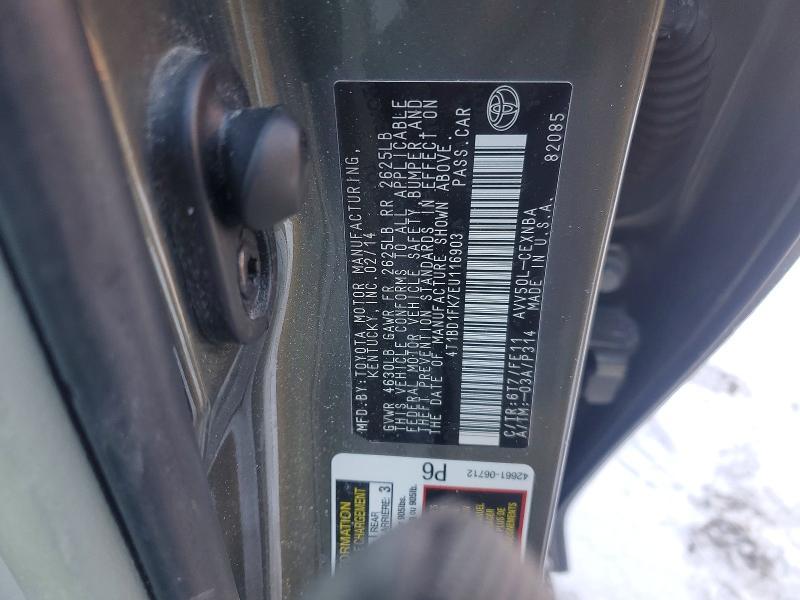 2014 Toyota Camry Hybrid