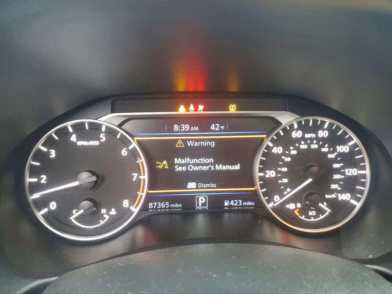 2019 Nissan Altima sr