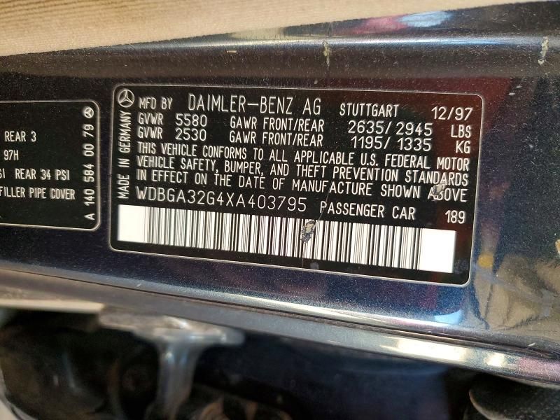 1999 Mercedes-Benz S 320w