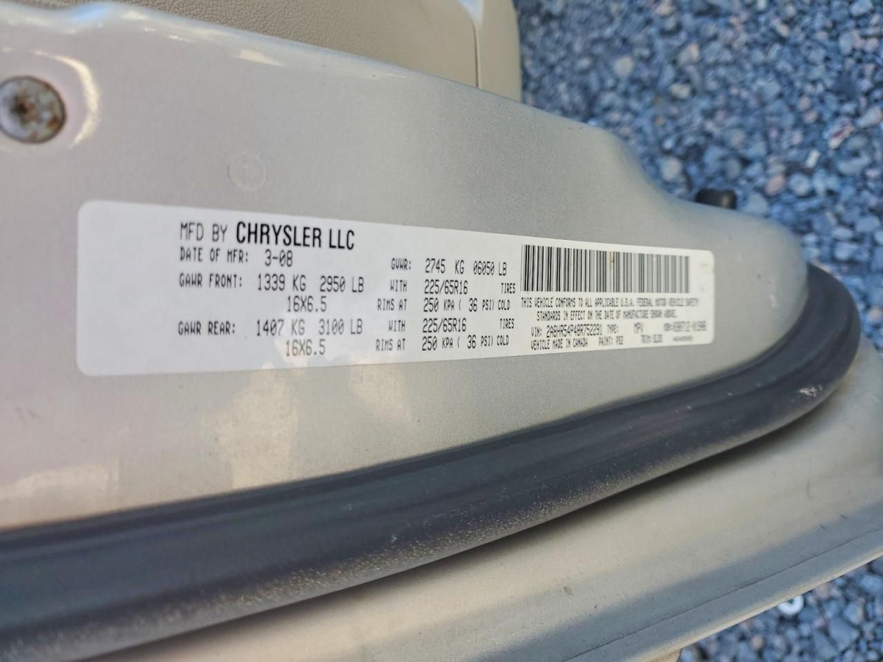 2008 Chrysler Town & Country Touring