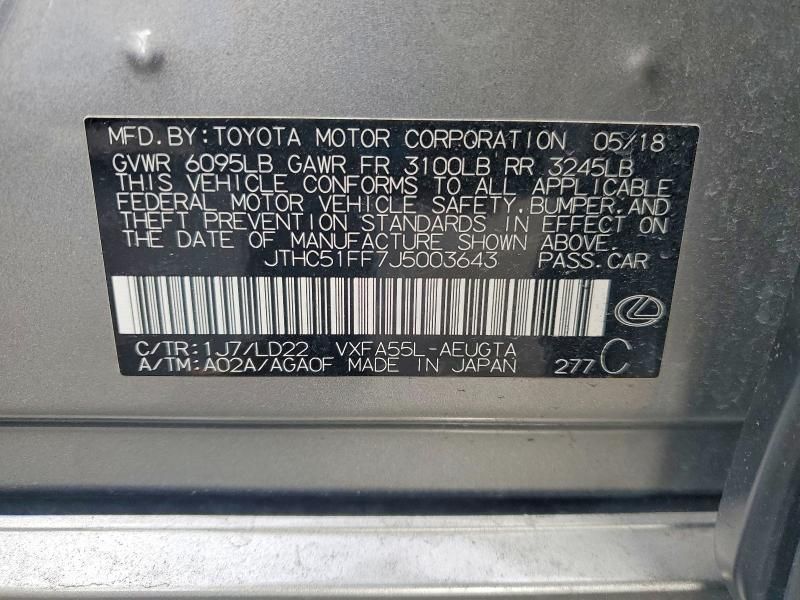 2018 Lexus Ls 500 Base