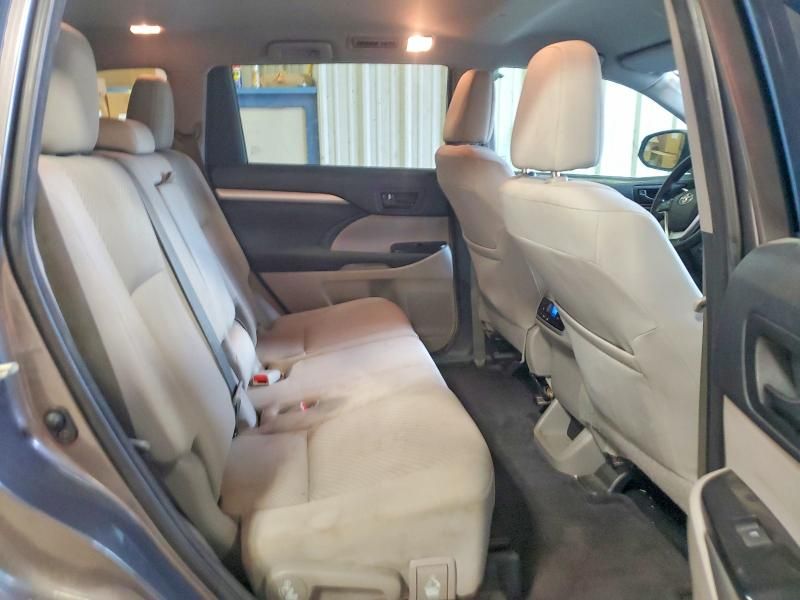 2018 Toyota Highlander le