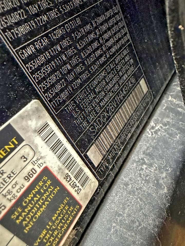 2017 Jaguar F-pace Prestige