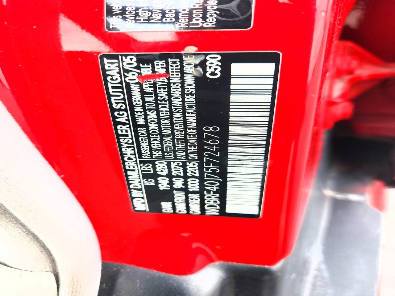 2005 Mercedes-Benz C 230k Sport Sedan