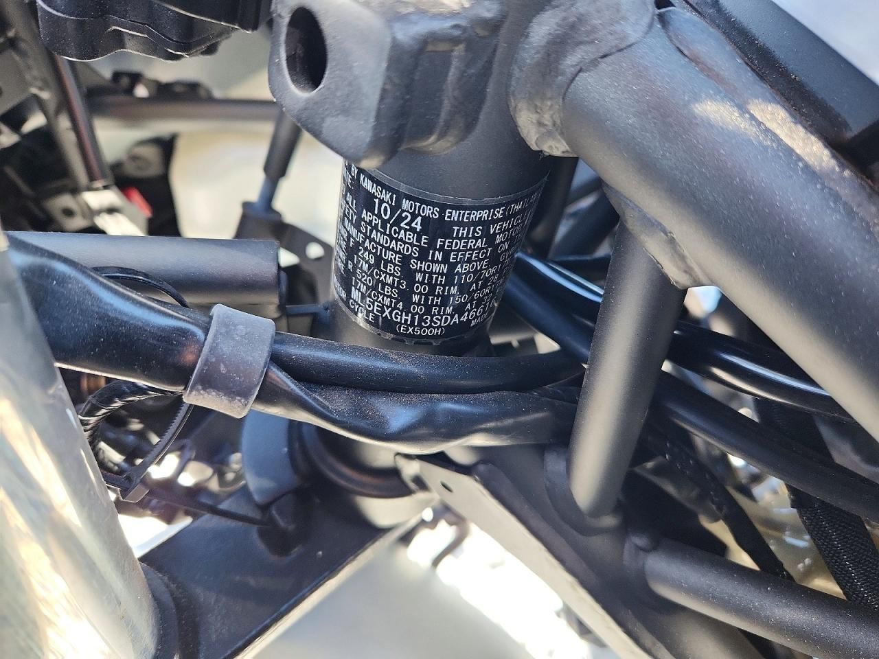 2025 Kawasaki EX500 H