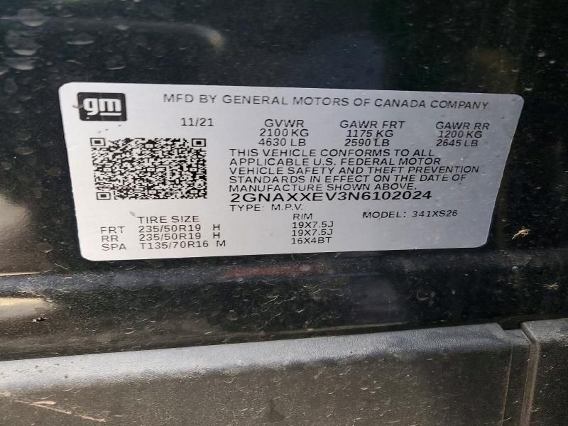 2022 Chevrolet Equinox Premier