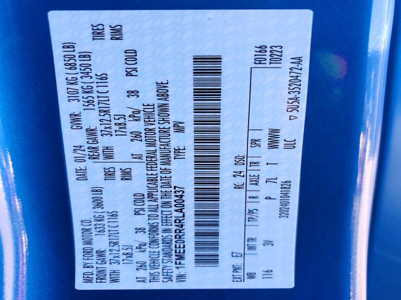 2024 Ford Bronco Raptor