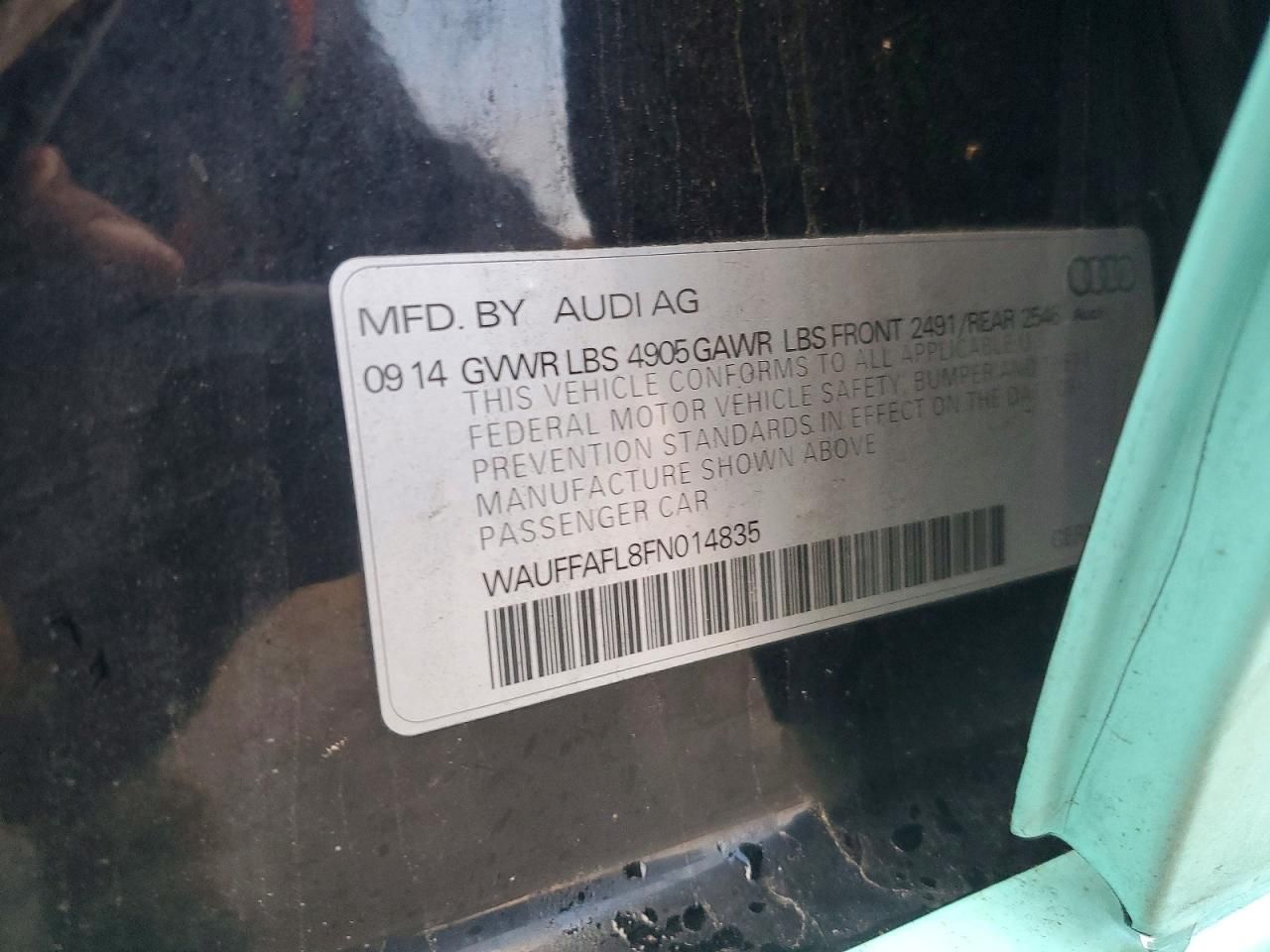 2015 Audi A4 Premium Plus