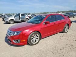 Salvage cars for sale from Copart Houston, TX: 2012 Ford Fusion sel