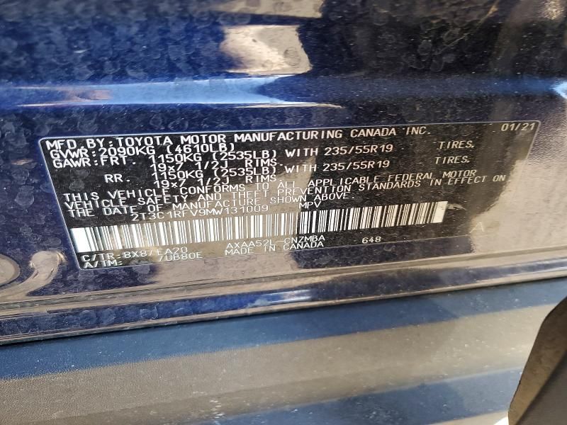 2021 Toyota Rav4 xle Premium