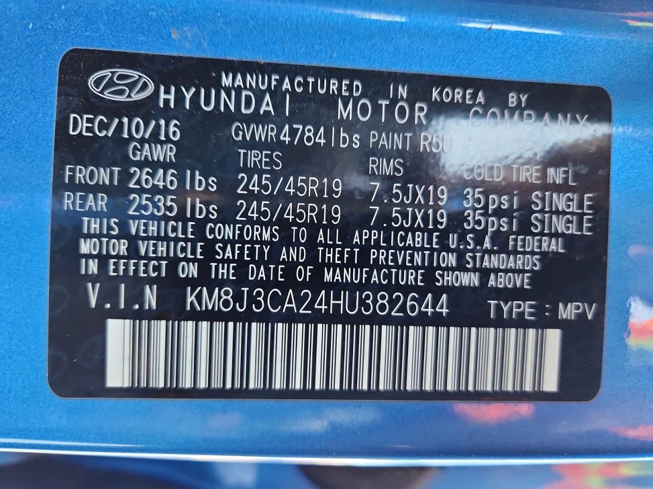 2017 Hyundai Tucson Limited