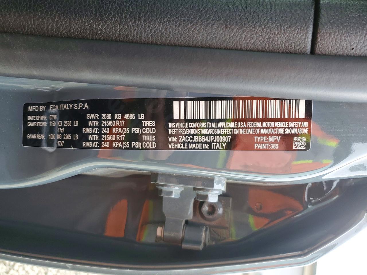 2018 Jeep Renegade Latitude