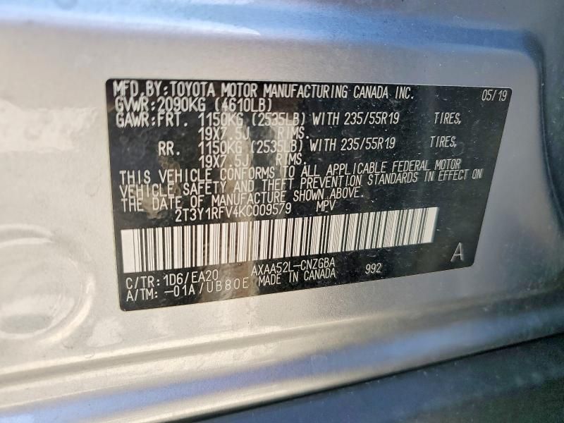 2019 Toyota Rav4 Limited