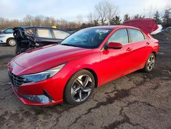 Hyundai Vehiculos salvage en venta: 2021 Hyundai Elantra Limited